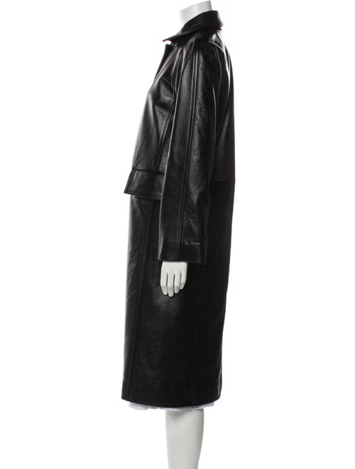 TOTEME Leather Trench Coat