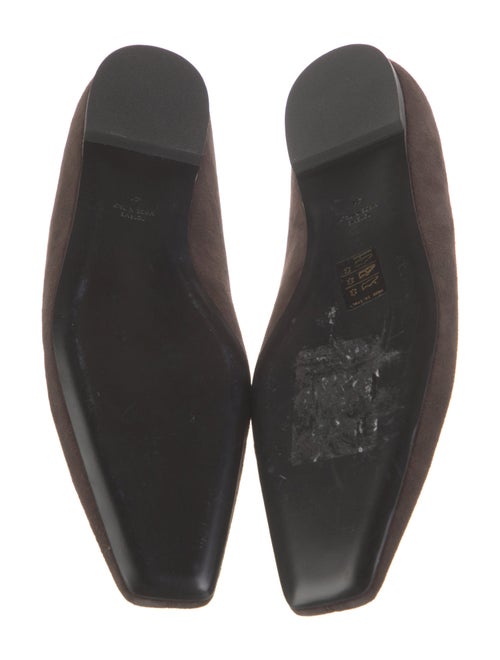 TOTEME Suede Studded Accents Flats