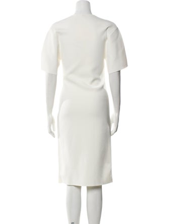 TOTEME Crew Neck Midi Length Dress