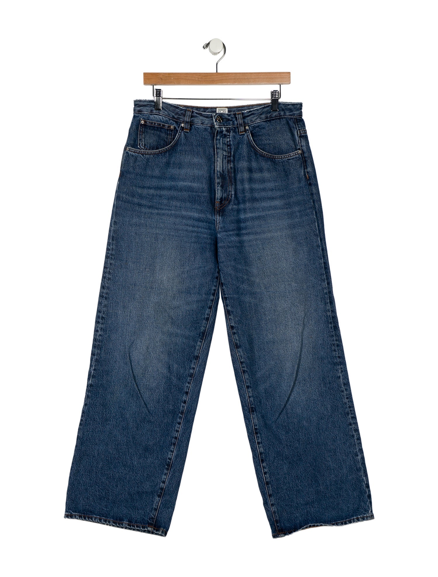 TOTEME High-Rise Wide Leg Jeans