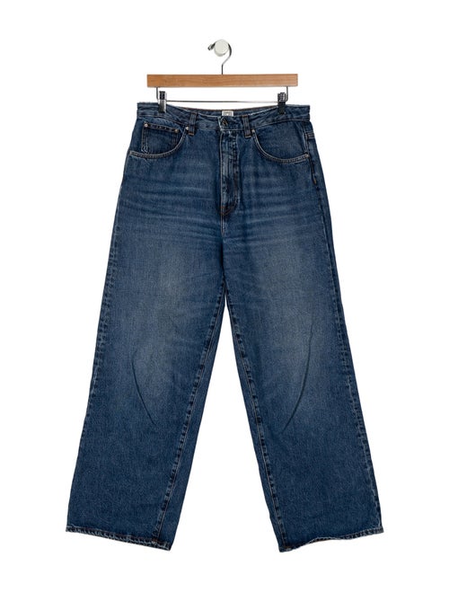 TOTEME High-Rise Wide Leg Jeans