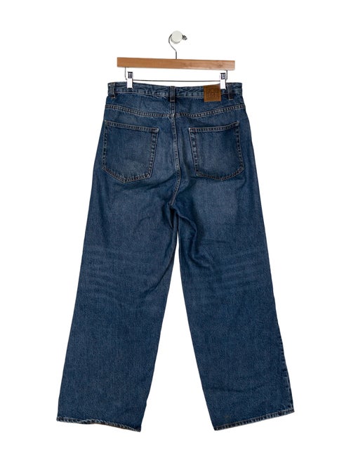 TOTEME High-Rise Wide Leg Jeans