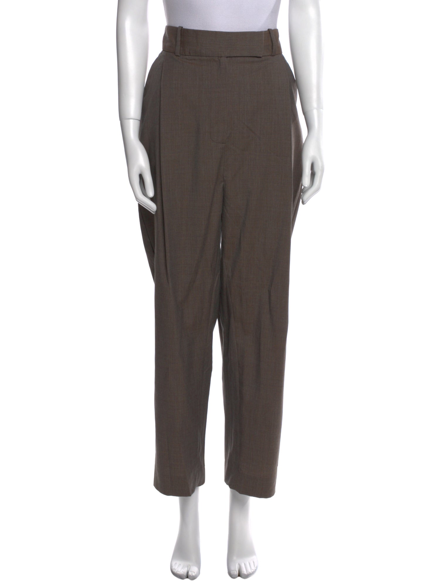 TOTEME Wool Straight Leg Pants