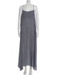 TOTEME Square Neckline Long Dress
