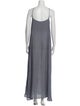 TOTEME Square Neckline Long Dress