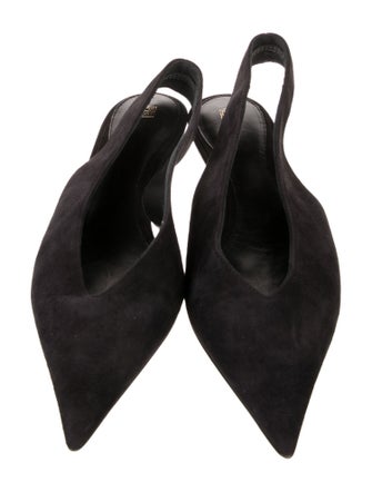 TOTEME Suede Slingback Pumps