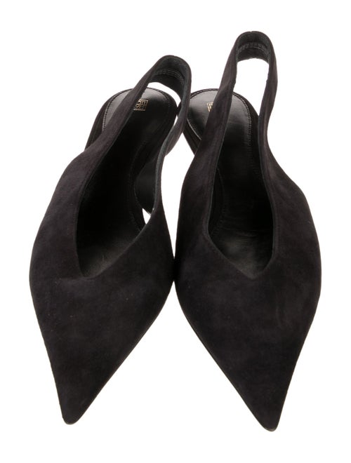 TOTEME Suede Slingback Pumps