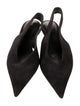TOTEME Suede Slingback Pumps