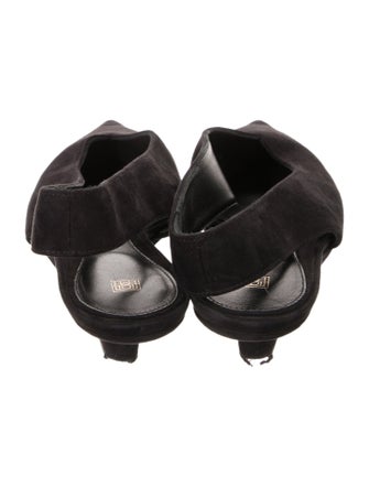 TOTEME Suede Slingback Pumps