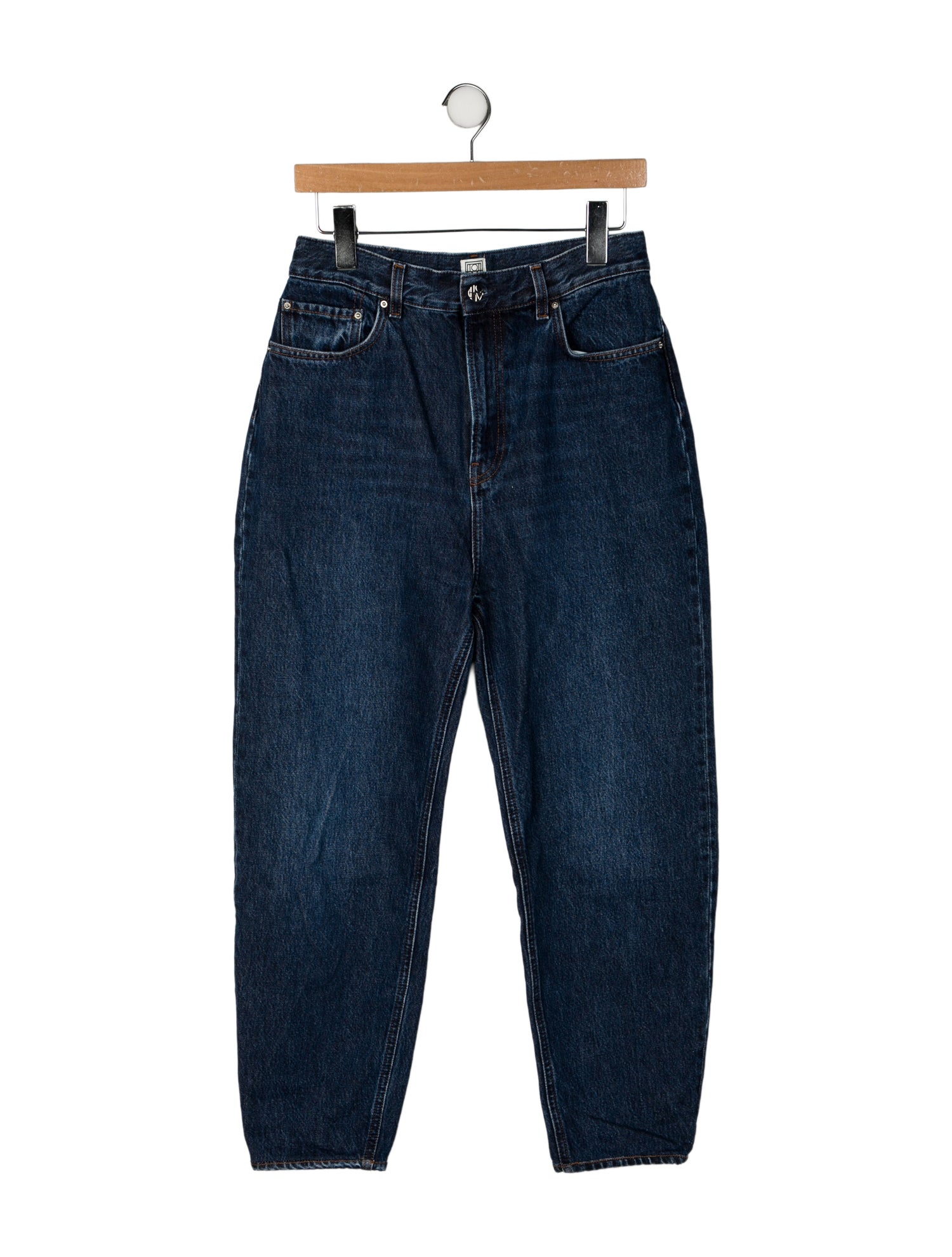 TOTEME Tapered Straight Leg Jeans