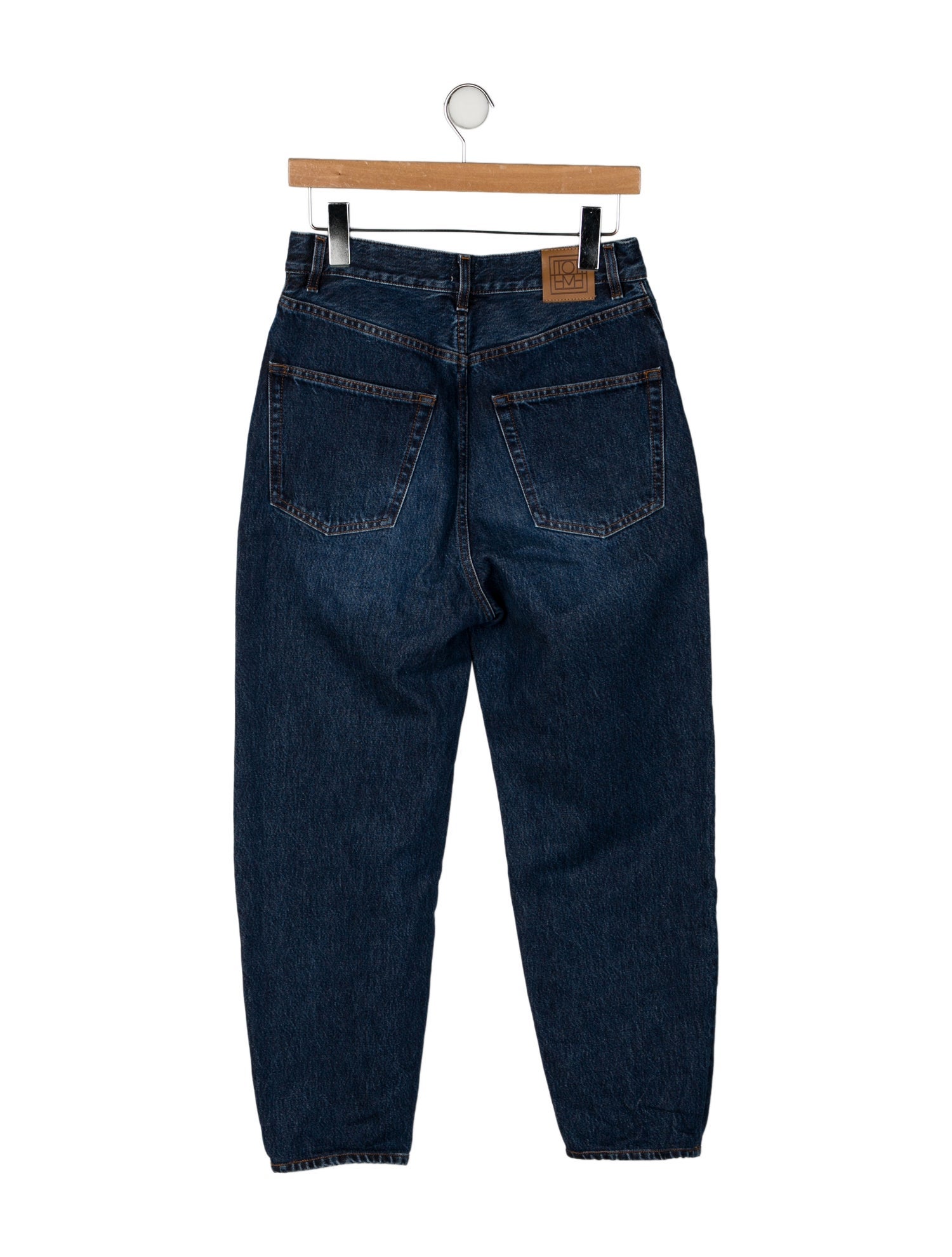 TOTEME Tapered Straight Leg Jeans