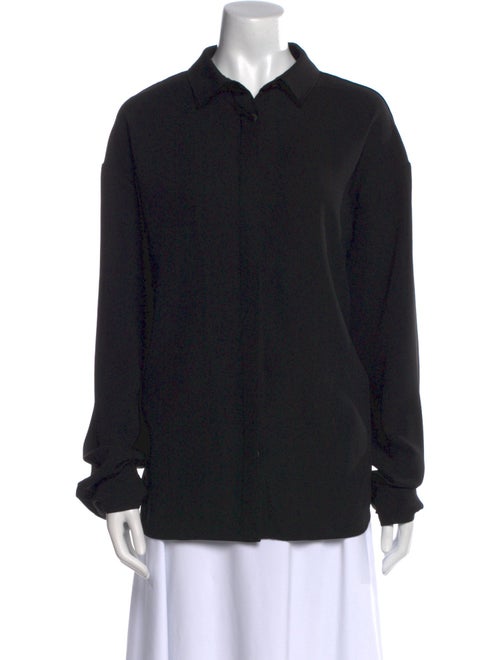 TOTEME Long Sleeve Button-Up Top