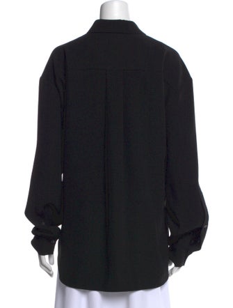 TOTEME Long Sleeve Button-Up Top