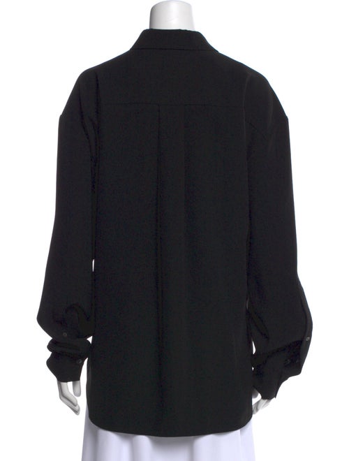 TOTEME Long Sleeve Button-Up Top