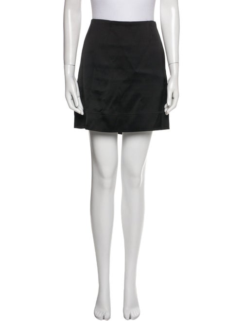 TOTEME Pleated Accents Mini Skirt