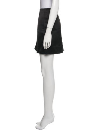 TOTEME Pleated Accents Mini Skirt