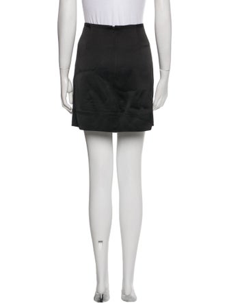 TOTEME Pleated Accents Mini Skirt