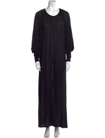 TOTEME Scoop Neck Long Sleeve Tunic