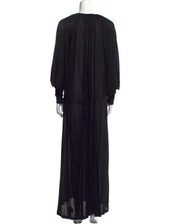 TOTEME Scoop Neck Long Sleeve Tunic