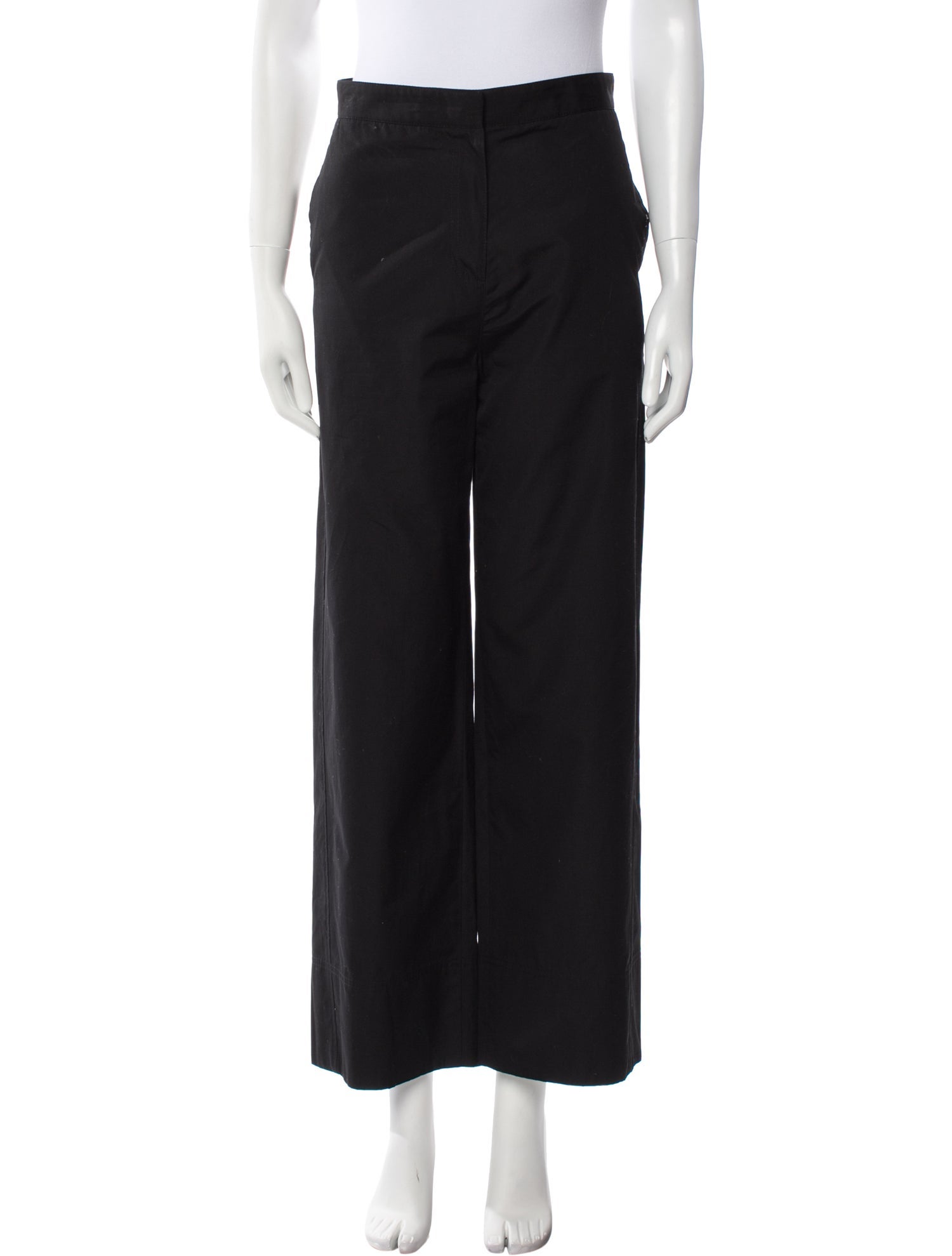 TOTEME Twisted Seam Trousers Wide Leg Pants