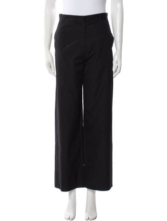 TOTEME Twisted Seam Trousers Wide Leg Pants