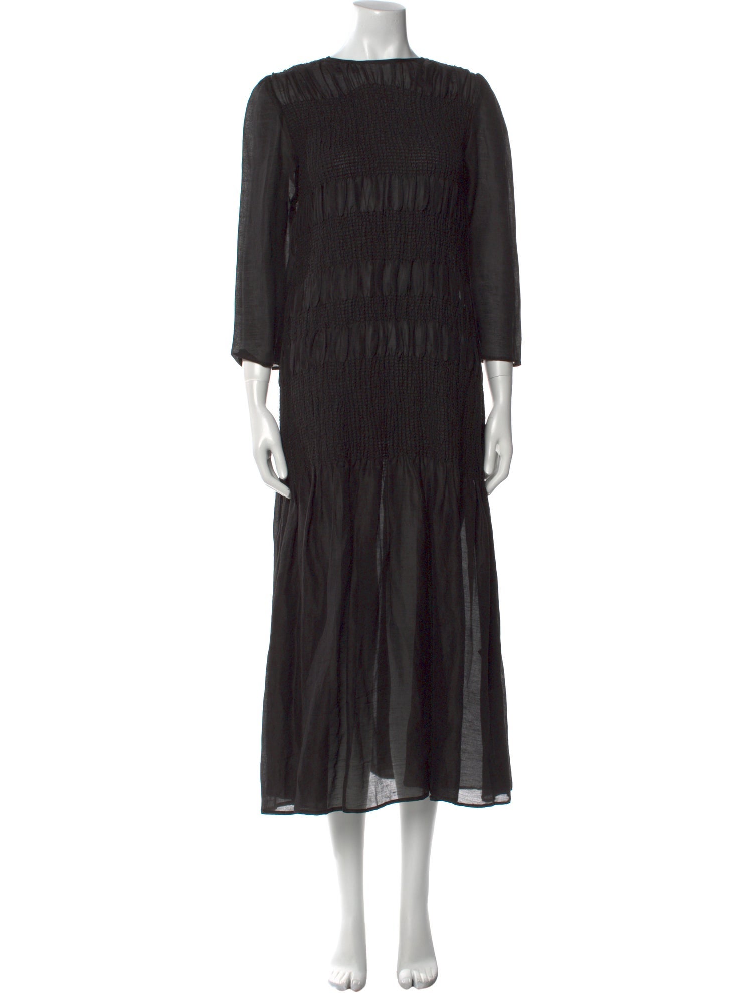 TOTEME Coripe Wide Long Dress