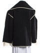 TOTEME Embroidered Scarf Jacket Wool Jacket