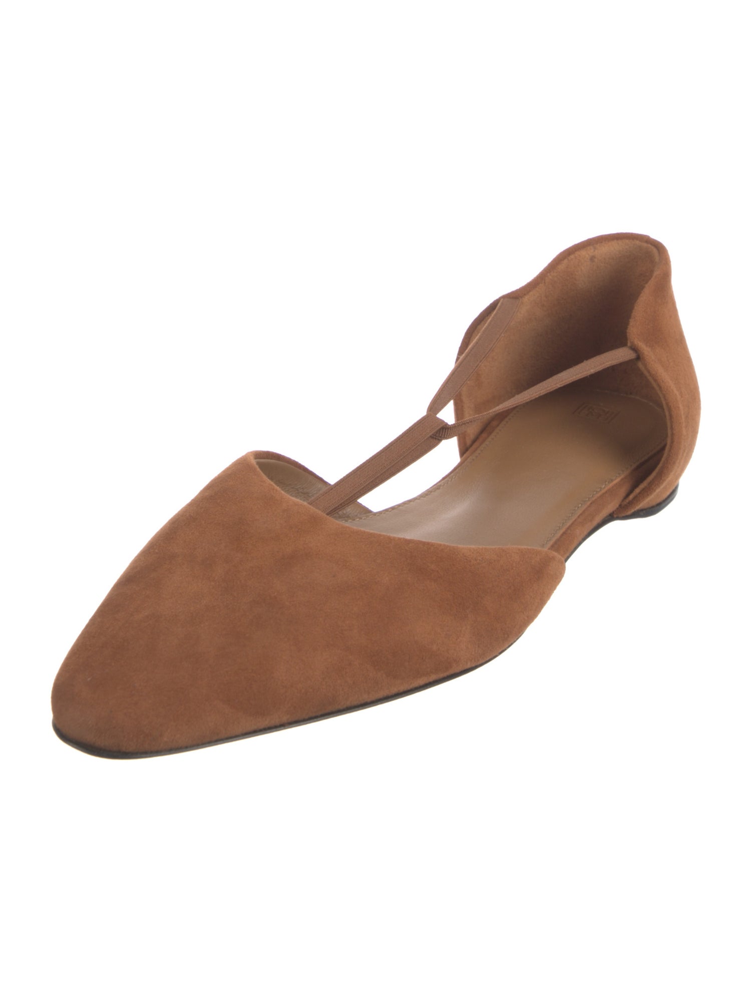 TOTEME Suede D'Orsay Flats
