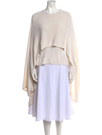 TOTEME 2025 Cape Knit Sweater