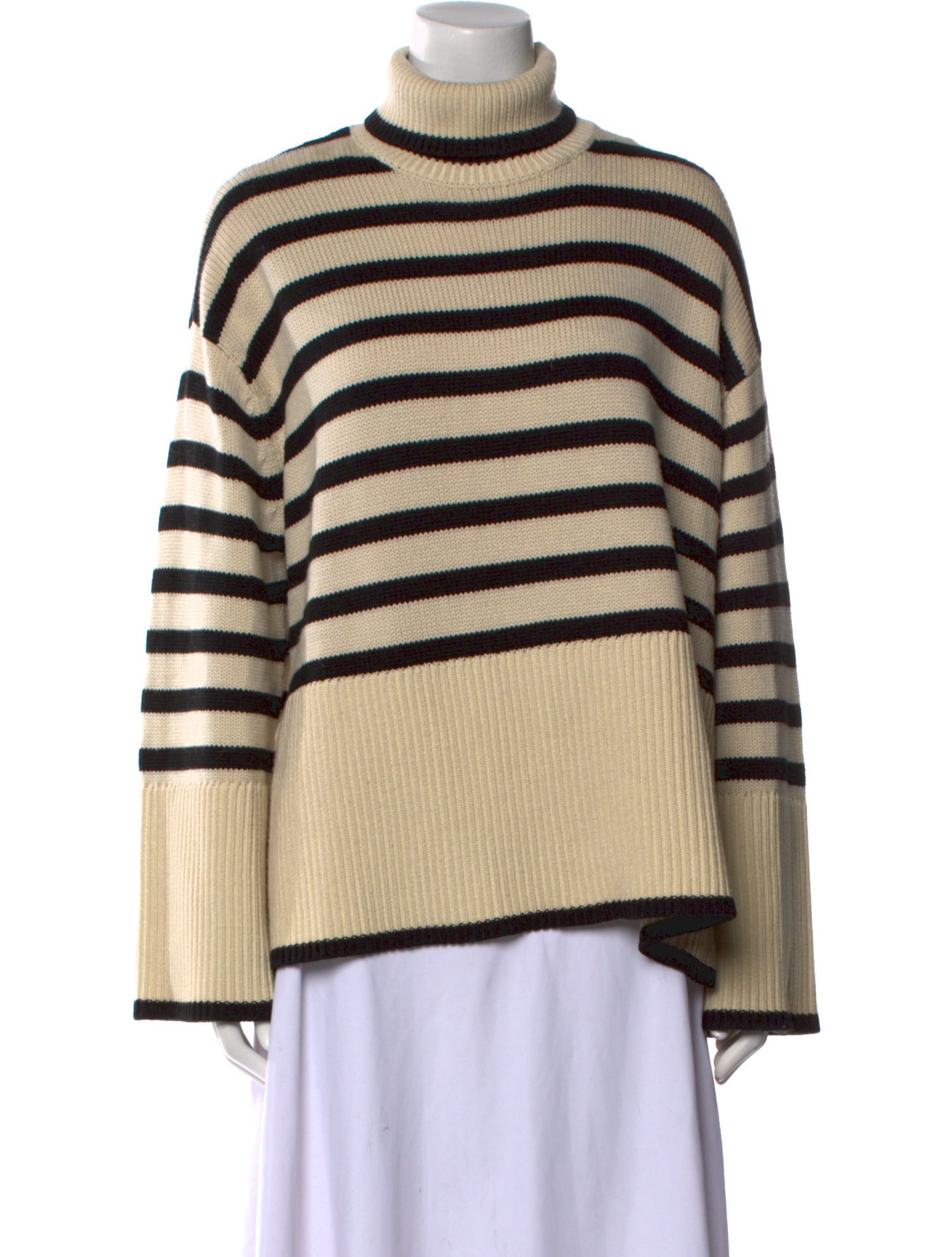 TOTEME Signature Stripe Wool Sweater