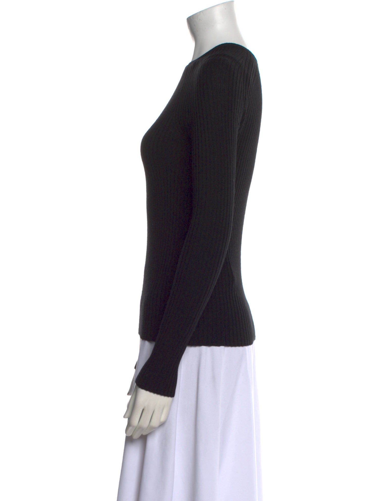 TOTEME Ribbed Merino Wool Sweater