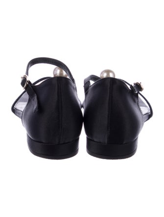 TOTEME Satin Beaded Accents Sandals