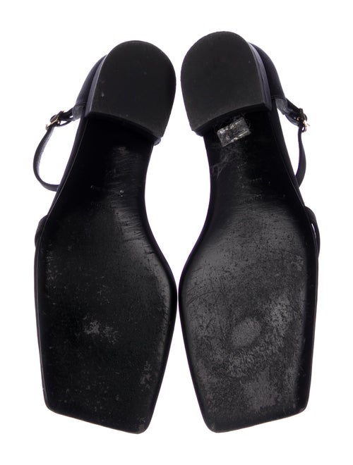 TOTEME Satin Beaded Accents Sandals