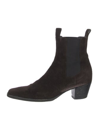 TOTEME Suede Chelsea Boots