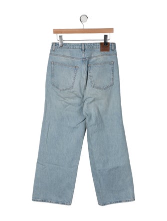 TOTEME High-Rise Wide Leg Jeans