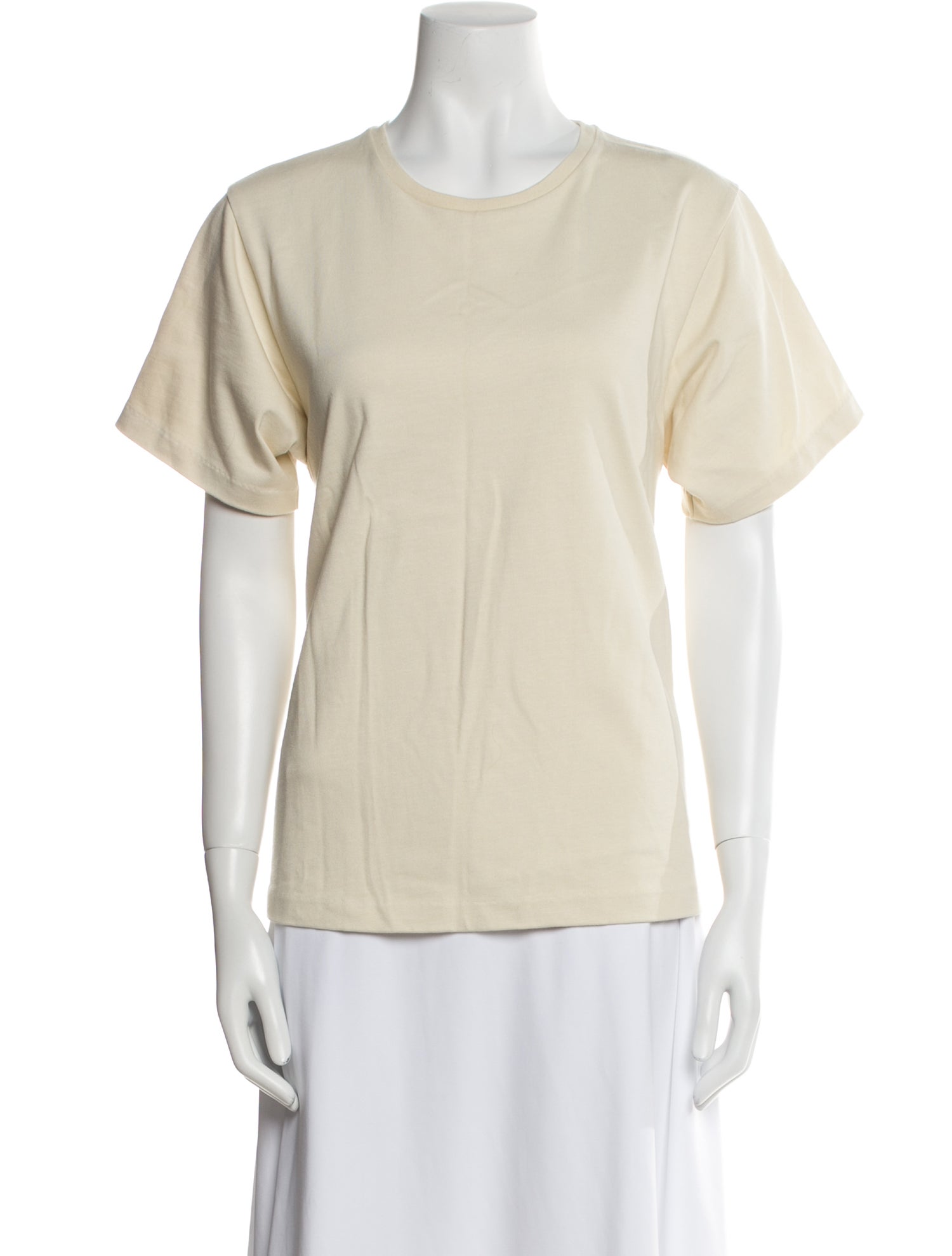 TOTEME Crew Neck Short Sleeve T-Shirt