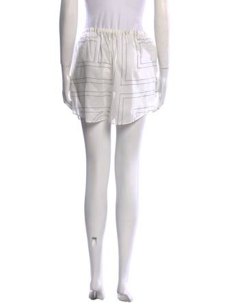 TOTEME Monogram PJ Mini Shorts