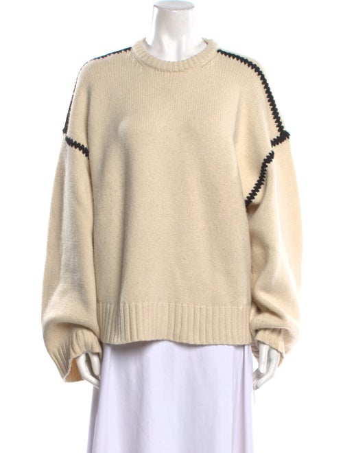 TOTEME Wool Crew Neck Sweater
