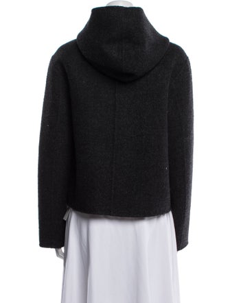 TOTEME Felted Duffle Wool Evening Jacket