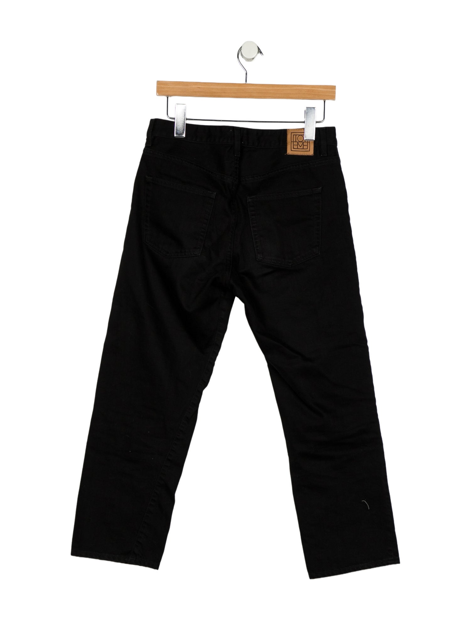 TOTEME Mid-Rise Straight Leg Jeans
