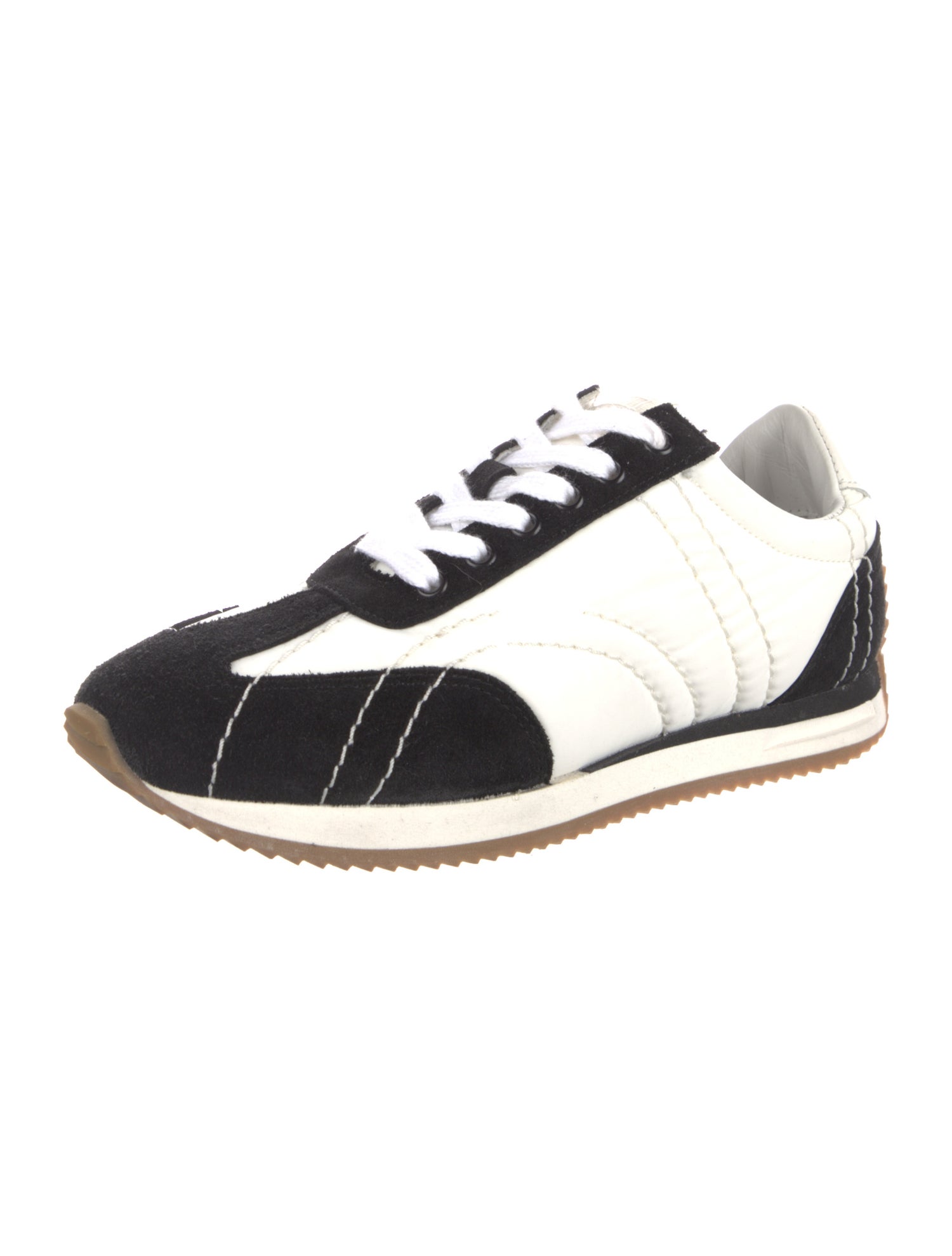 TOTEME Colorblock Pattern Sneakers