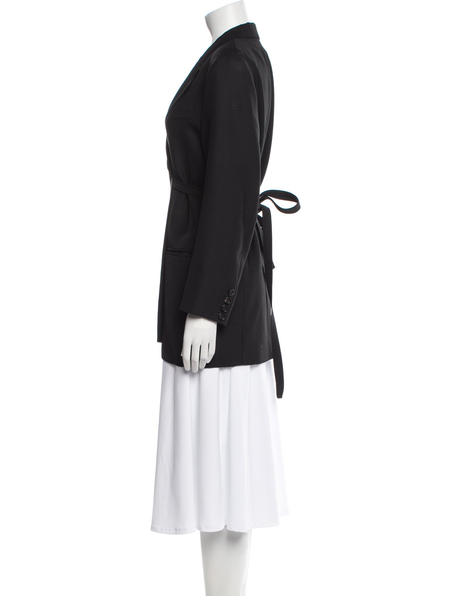 TOTEME Wool Wrap Blazer Blazer