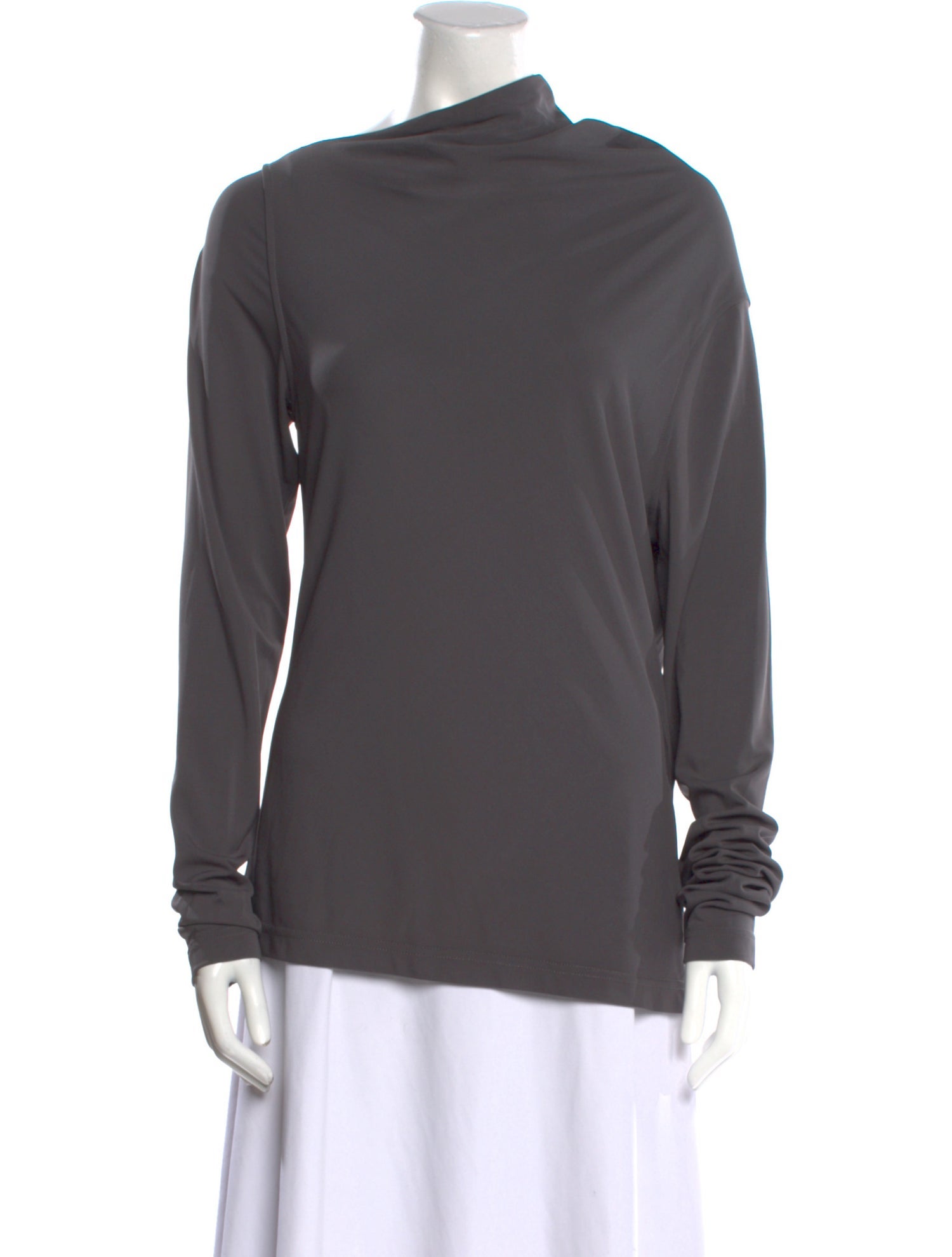 TOTEME Draped Jersey Cowl Neck Sweatshirt w/ Tags