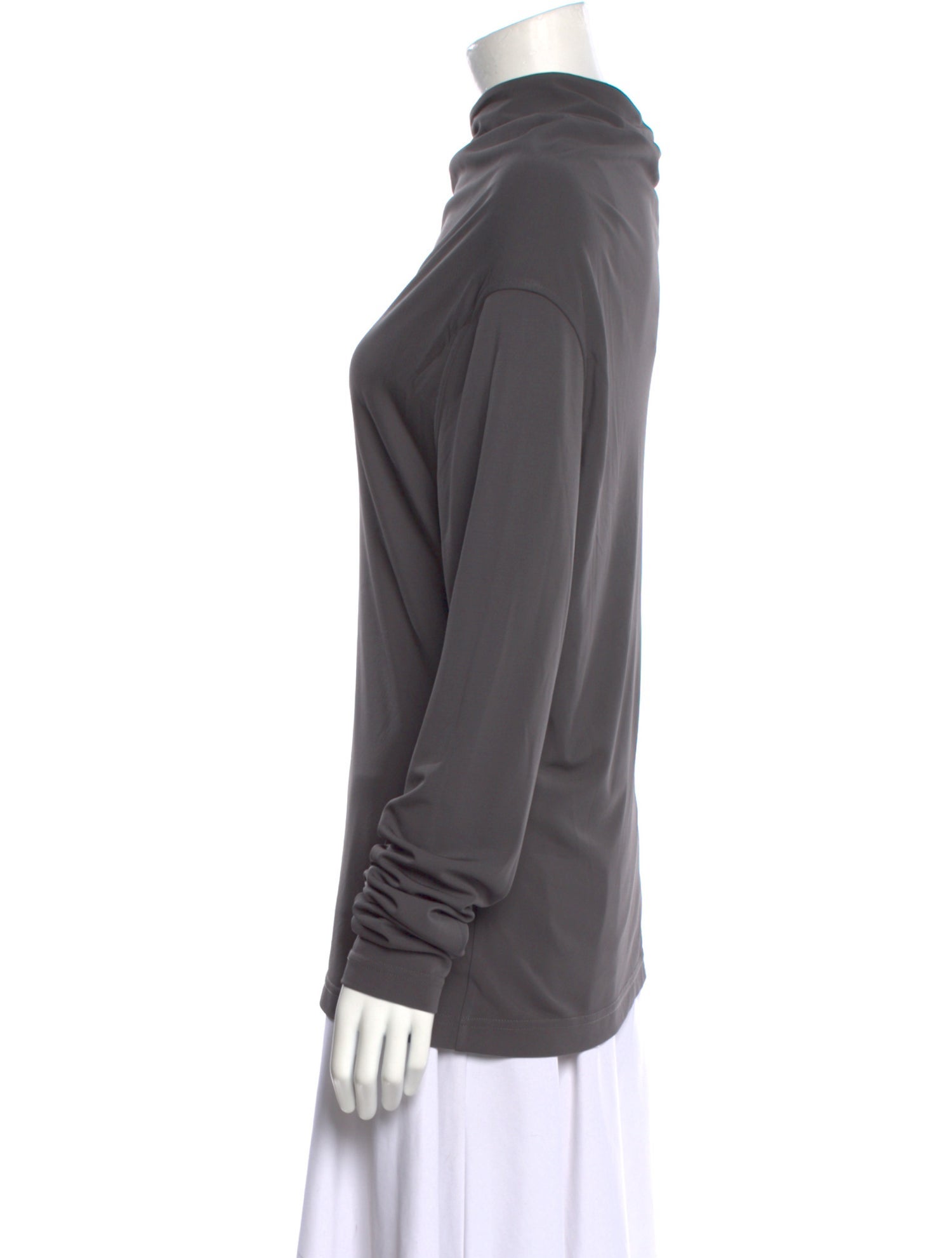 TOTEME Draped Jersey Cowl Neck Sweatshirt w/ Tags