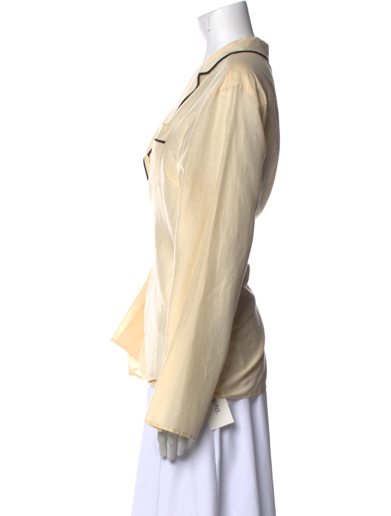 TOTEME Long Sleeve Button-Up Top w/ Tags