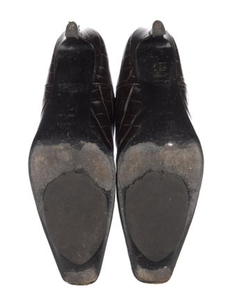 TOTEME Embossed Leather Chelsea Boots