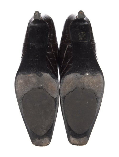 TOTEME Embossed Leather Chelsea Boots