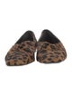 TOTEME Ponyhair Animal Print Flats