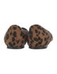 TOTEME Ponyhair Animal Print Flats