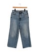 TOTEME Flare Fit Denim Wide Leg Jeans